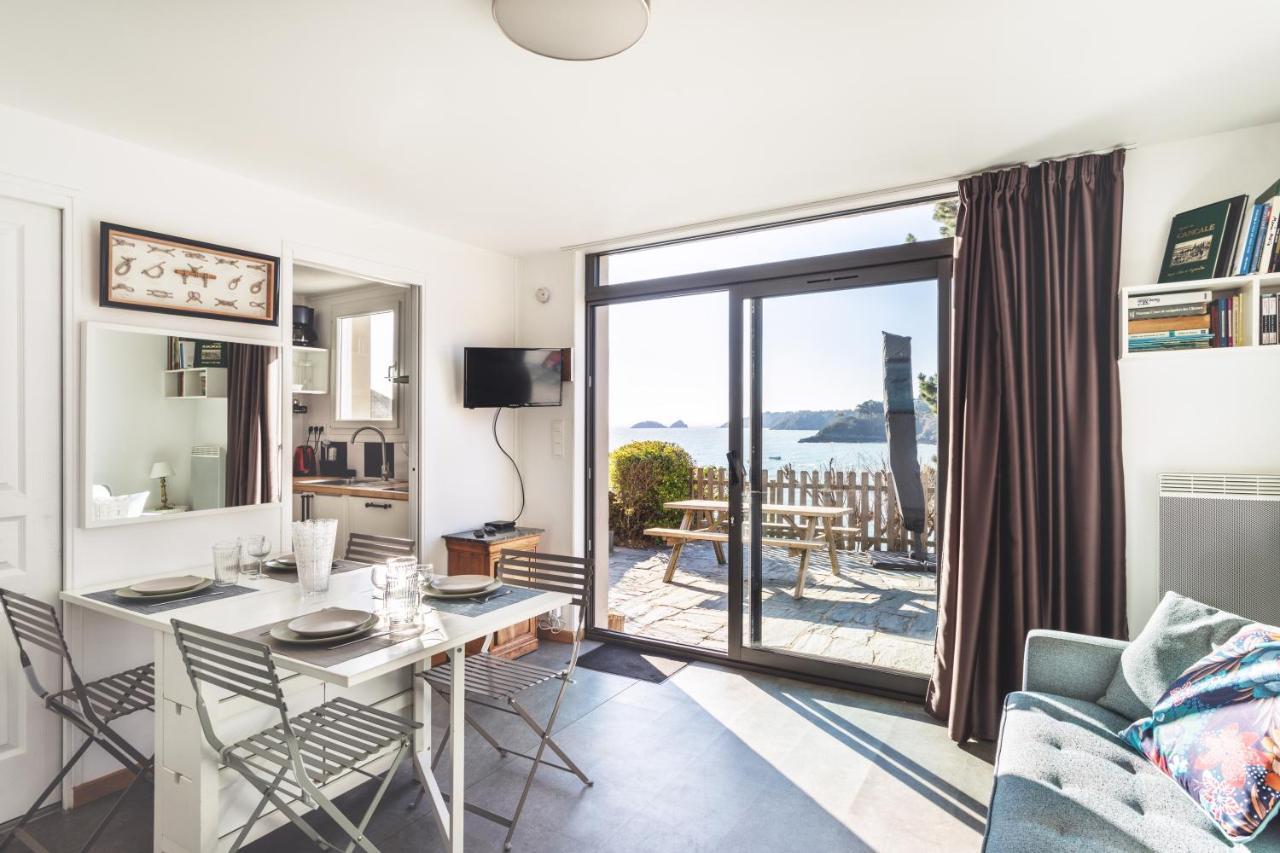 Jardin Sur L'Eau - Appt Vue Mer ก็องแกล ภายนอก รูปภาพ