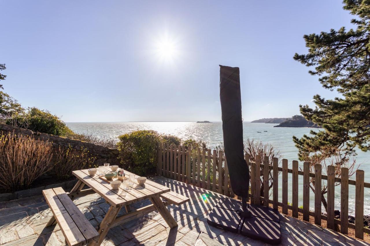 Jardin Sur L'Eau - Appt Vue Mer ก็องแกล ภายนอก รูปภาพ